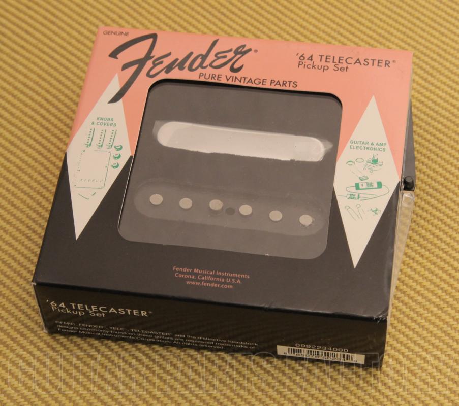 0992234000 Genuine Fender Pure Vintage 64 Telecaster Tele Pickup Set