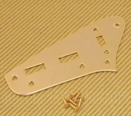 AP-0658-002 Gold Upper Control Plate for Jaguar Guitar