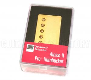 11104-05-GC Seymour Duncan  Alnico II Pro Bridge Guitar Humbucker Gold APH-1b