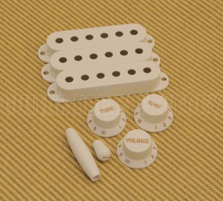 099-2096-000 Fender Pure Vintage 50's Strat Guitar Eggshell Accessory Kit 0992096000