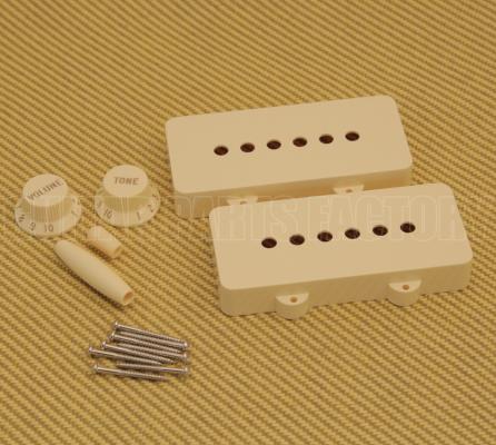 PC-JAZZKIT-A Aged White Accessory Kit Fender USA American Jazzmaster Guitar 