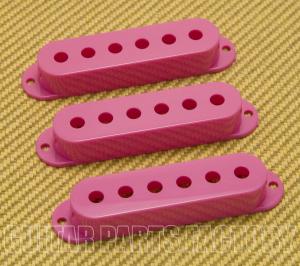 PC-0406-0MP (3) Mauve Pink Pickup Covers for Strat 52mm