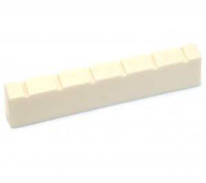 GN-CC Slotted Cream Classical Plastic Guitar Nut