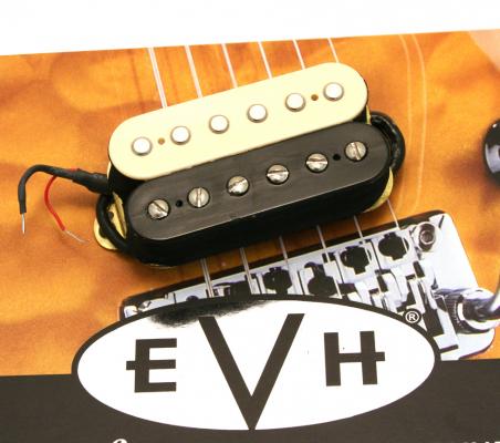 022-2137-002 Genuine EVH Wolfgang Bridge Humbucker White/BlK 0222137002