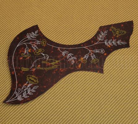 PG-9810-043 Hummingbird Tortoise Acoustic Pickguard