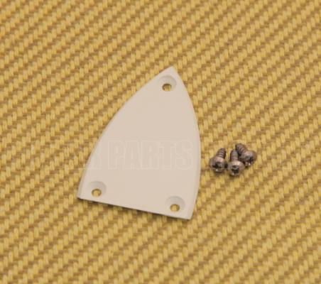 TC-DR005-W 1-Ply White Triangle Truss Rod Cover