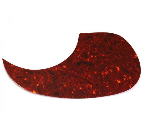 PG1SLH Left-Handed Lefty Tortoise Adhesive Stick-on Acoustic Pickguard