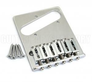 TB-0030-L10 Gotoh Lefty Chrome Deluxe Bridge for Tele