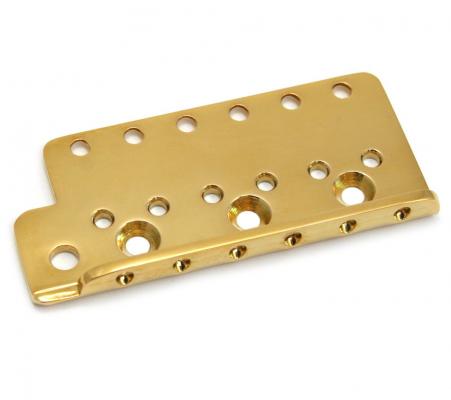 003-8960-000 Genuine Fender Lefty Strat Vintage USA Bridge Plate Gold 0038960000 