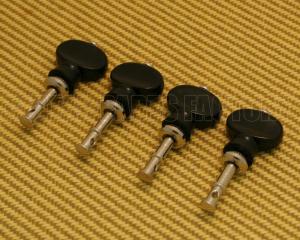 3B Grover Ukulele Black Button Tuners