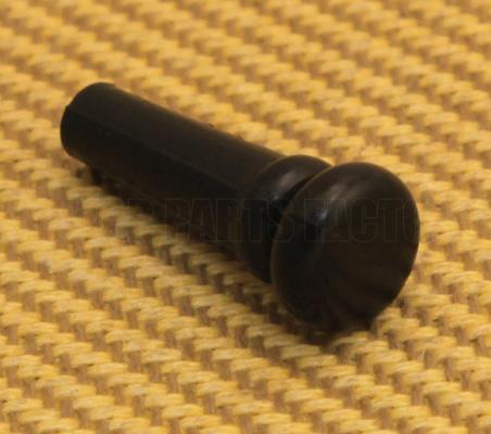 EP-004-BK Black Plastic End Pin Acoustic Guitar