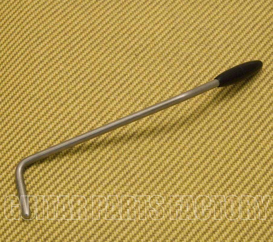 BP2276BLK Tremolo Arm for Import Fender Mustang & Jagstang w/ Black Tip