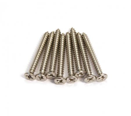 GS-0008-005 Humbucker Pickup Ring Long Stainless Guitar Mounting Screws