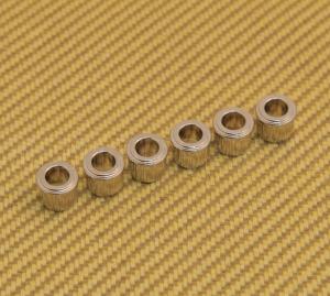 MB65N-L Metric 6 Kluson Nickel Press-In Guitar Tuner Adapter Bushings 6mm-10mm