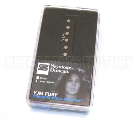 11203-31-Bk Seymour Duncan YJM Fury Pickup for Strat Neck/Mid Black STK-S10n