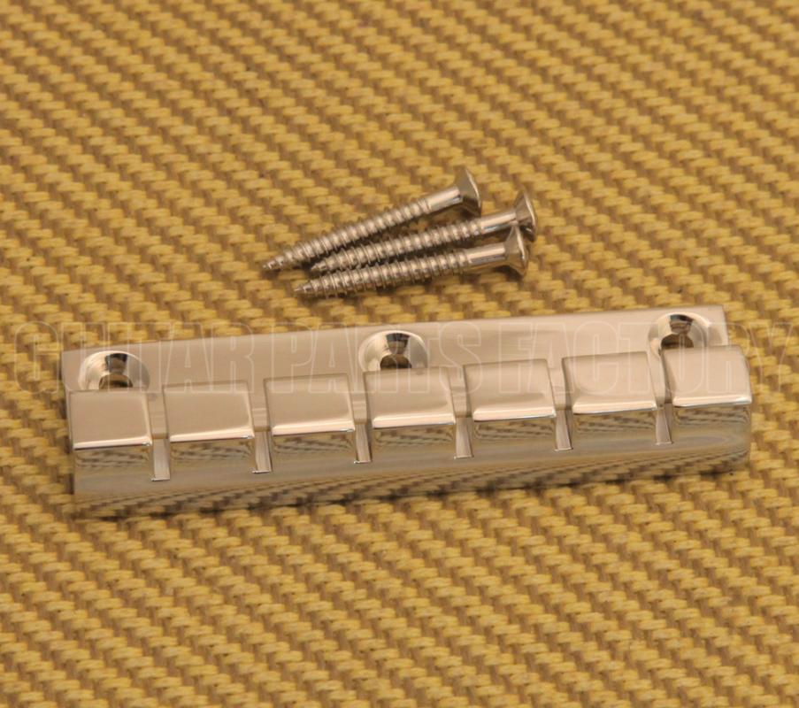 ATP6N Nickel Plated Brass 6string Anchor Type Tailpiece for Guitar