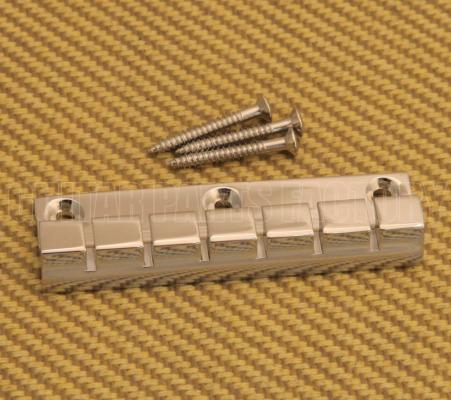 ATP-6-N Nickel Plated Brass 6-string Anchor Type Tailpiece for Guitar