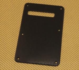006-3266-000 Genuine Fender 1-ply Black Deluxe Back Plate for Strat 0063266000