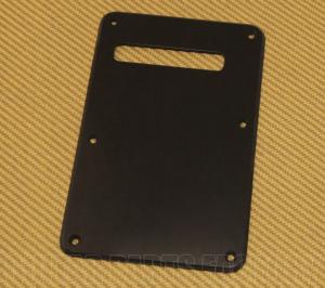 006-3266-000 Genuine Fender 1-ply Black Deluxe Back Plate for Strat 0063266000