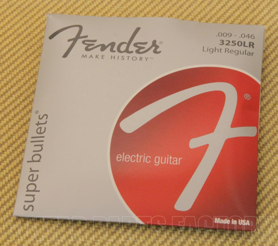 0733250404 Fender Super Bullets DuraTone 3250LR Guitar Strings