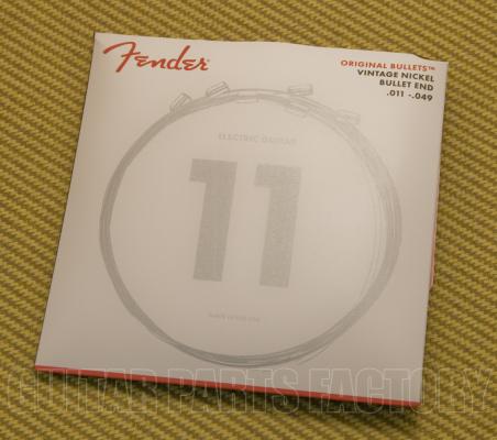 073-3150-408 Fender Original Bullets USA 3150M Guitar Strings  .011-.049 0733150408