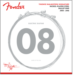 073-3250-600 Fender Super Bullets Yngwie Malmsteen Electric Guitar Strings 0733250600