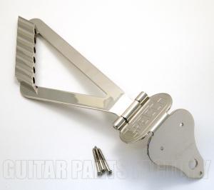 006-9833-000 G100 Synchromatic Tailpiece Gretsch Nickel Guitar Harp Tailpiece 0069833000