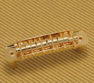 SB-0223-002 Gold Bridge For Mustang Guitar