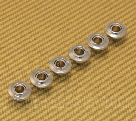 TK-8901-010 Chrome Plastic Guitar Tuner Bushings