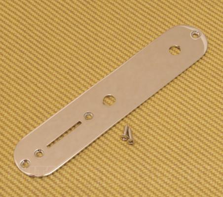 AP-TBN Economy Nickel Control Plate for Tele Guitar