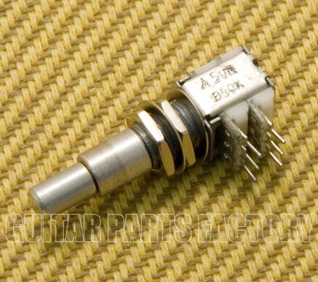 MSP-50 (1) Dual 50k/50k Audio Taper Concentric Mini Guitar/Bass Control Pot