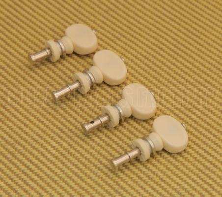 UKE-TS-IV Economy Ukulele Pin Tuner Set Ivory Color Buttons