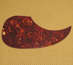 PG-0090-DTP Dark Tortoise Acoustic Teardrop Pickguard