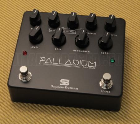 11900-009B Seymour Duncan Palladium Gain Stage Pedal Black