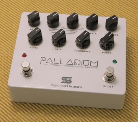 11900-009W Seymour Duncan Palladium Gain Stage Pedal White