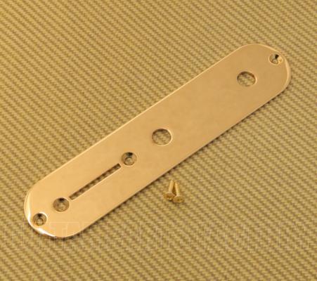 AP-TGC Economy Gold Telecaster Control Plate for Fender