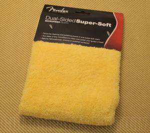 099-0524-000 Fender Dual-Sided Super-Soft Microfiber Guitar/Bass Polishing Cloth 0990524000