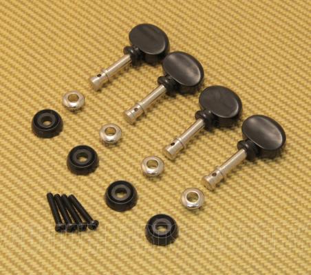 009-4773-000 Gretsch G9100/G9110 Uke Ukulele Tuners w/ Black Buttons