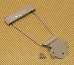 T120N Nickel Diamond Trapeze Tailpiece for Gibson L-50, L48, ES-125, ES-330