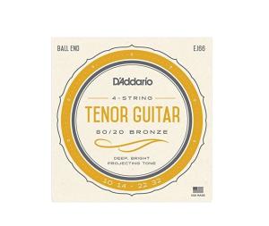 EJ66 D'Addario Tenor Guitar Strings 80/20 Bronze Wound Ball End