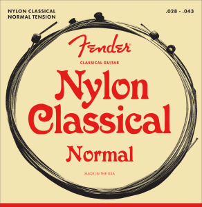 073-0100-400 Fender Nylon Tie Classical Strings 0730100400