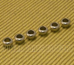 TK-MPB-NSL 6 Nickel Metric Press-In Tuner Bushings with Small Lip