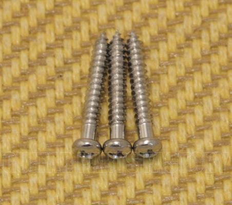 TMS-SM-C (3) Chrome Trapeze Tailpiece Mounting Screws