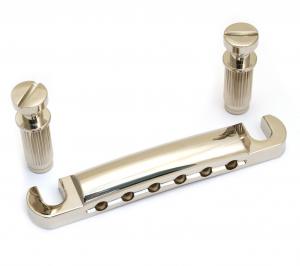 TP-0400-001 Gotoh Nickel Stop Tailpiece w/studs For USA Gibson Model Guitar