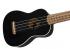097-1610-706 Fender® California Coast Venice Soprano Ukulele Tele Headstock Uke Black Satin 0971610706