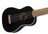 097-1610-706 Fender® California Coast Venice Soprano Ukulele Tele Headstock Uke Black Satin 0971610706