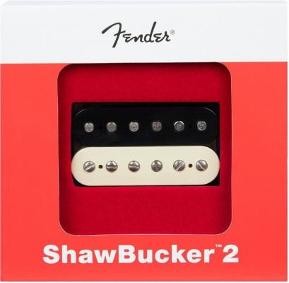 099-2249-002 Genuine Fender Shawbucker 2 Humbucker Pickup Zebra Neck Fat Strat 0992249002