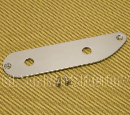 TBCP-2N Custom Nickel Finish 2-hole '51 P Tele SCPB Bass Style Control Plate