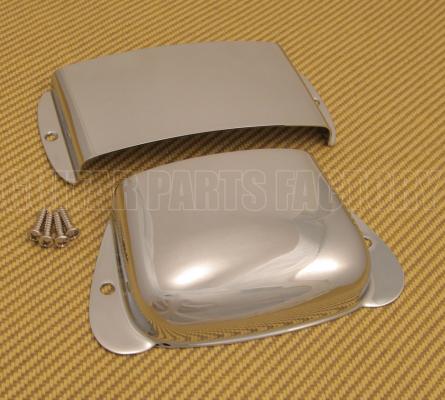 099-2087-000 Fender Vintage Precision/P Bass Chrome Ashtray Bridge/Pickup Covers 0992087000