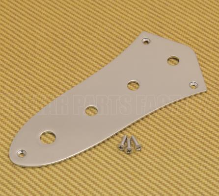 CP-JBI-C Chrome Mini Pot Control Plate For Fender Jazz Bass® 